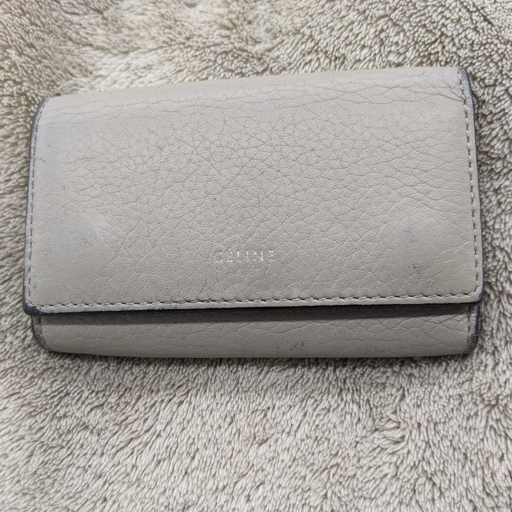 CELINE Leather 6-Key Case
